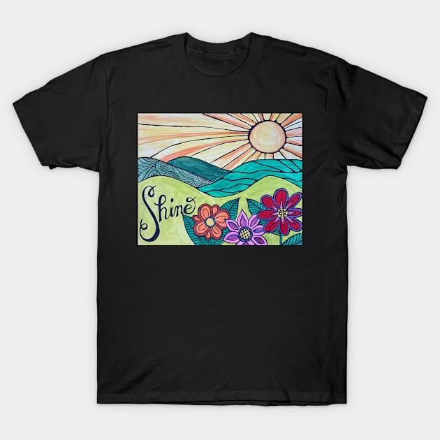 Shine T-Shirt by jardakelley